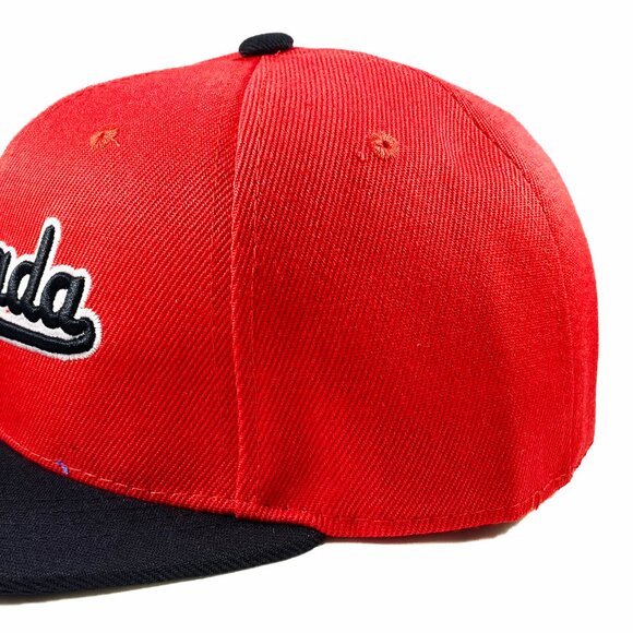 Brand New Embroidereed Canadian Baseball Hat/Cap, Adjustable Sports Hat(1010 Red - Picture 3 of 5